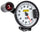 5” Tachometer | White Face with Black Bezel | 0-10,000 RPM Range | Super-Bright LED Shift Light | One-Touch Peak RPM Recall | Mounting Bracket Included