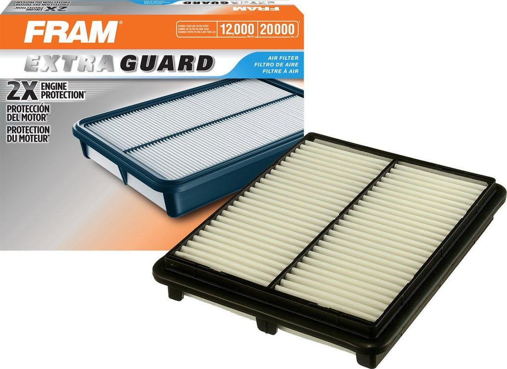 Extra Guard Rigid Rectangular Panel Engine Air Filter Replacement, Easy Install W/ Advanced Engine Protection and Optimal Performance, CA8730