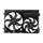 Dual Radiator and Condenser Fan Assembly Fits 2015 Volkswagen Jetta