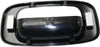 Tailgate Handle Compatible with Chevy Chevy Silverado 99-06 Bezel outside Textured Black