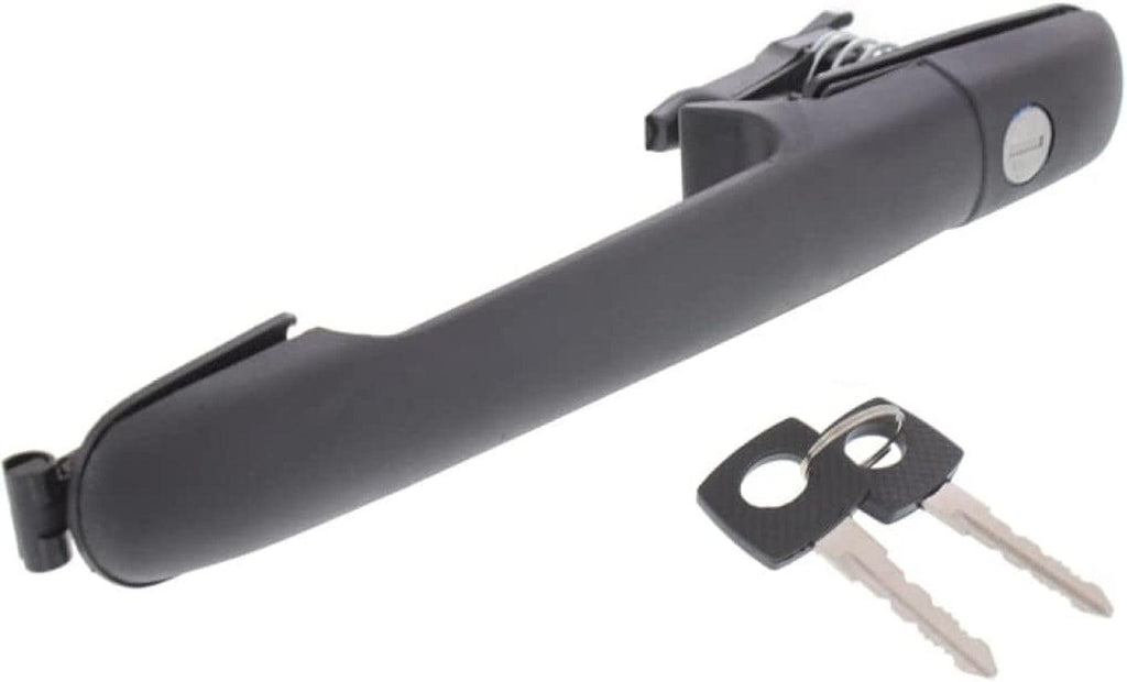Compatible with Dodge Sprinter 3500 Exterior Door Handle 2003-2006 Driver or Passenger Side | Single Piece | Rear | Textured Black | with Key Hole | Trim: Base | CH1520119 | 5104415AA