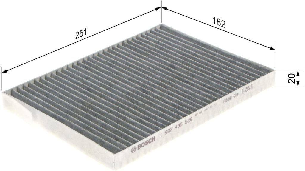 Bosch R5529 - Cabin Filter Activated-Carbon