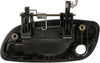 Dorman 80687 Front Passenger Side Exterior Door Handle Compatible with Select Hyundai Models, Smooth Black