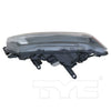 TYC Headlight Assembly for 17-20 Nissan Rogue 20-9913-00-9