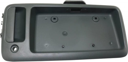 for Chevy Express 3500 Exterior Door Handle Rear-Back Door Textured Gray 1996-2002 | Trim: Base/Ls