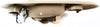 for Honda Accord Interior Door Handle Front, Passenger Side Beige Bezel with Chrome Lever (1998-2002) | with Door Lock Button | Trim: LX/EX/SE | HO1353122 | 72125S82A01ZC