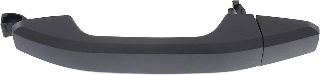 Front and Rear Exterior Door Handle Set of 4 Compatible with 2014-2018 Chevrolet Silverado 1500 & 2014-2018 GMC Sierra 1500 & 2015 Chevrolet Colorado Black Driver and Passenger Side