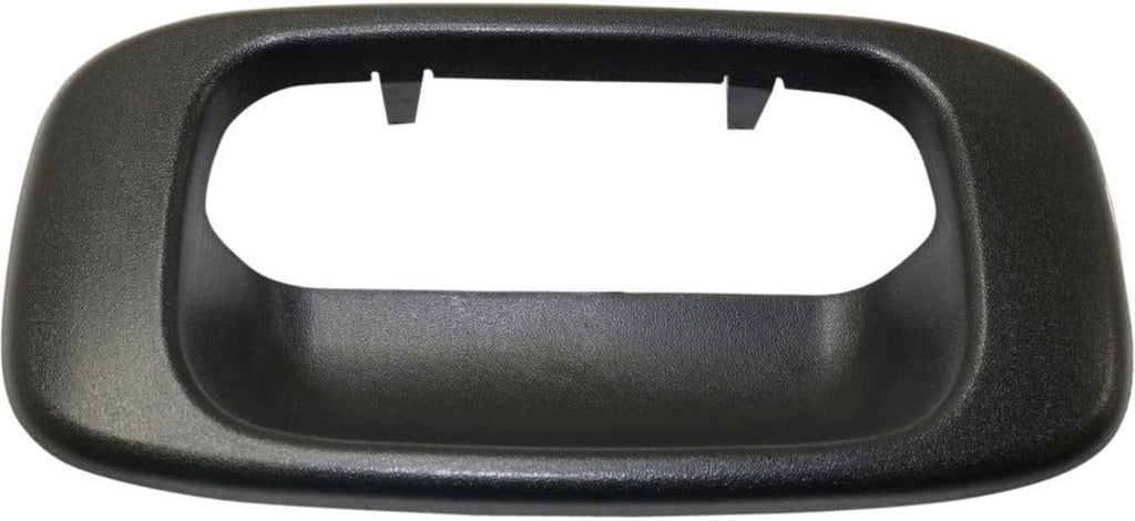 Tailgate Handle Compatible with Chevy Chevy Silverado 99-06 Bezel outside Textured Black