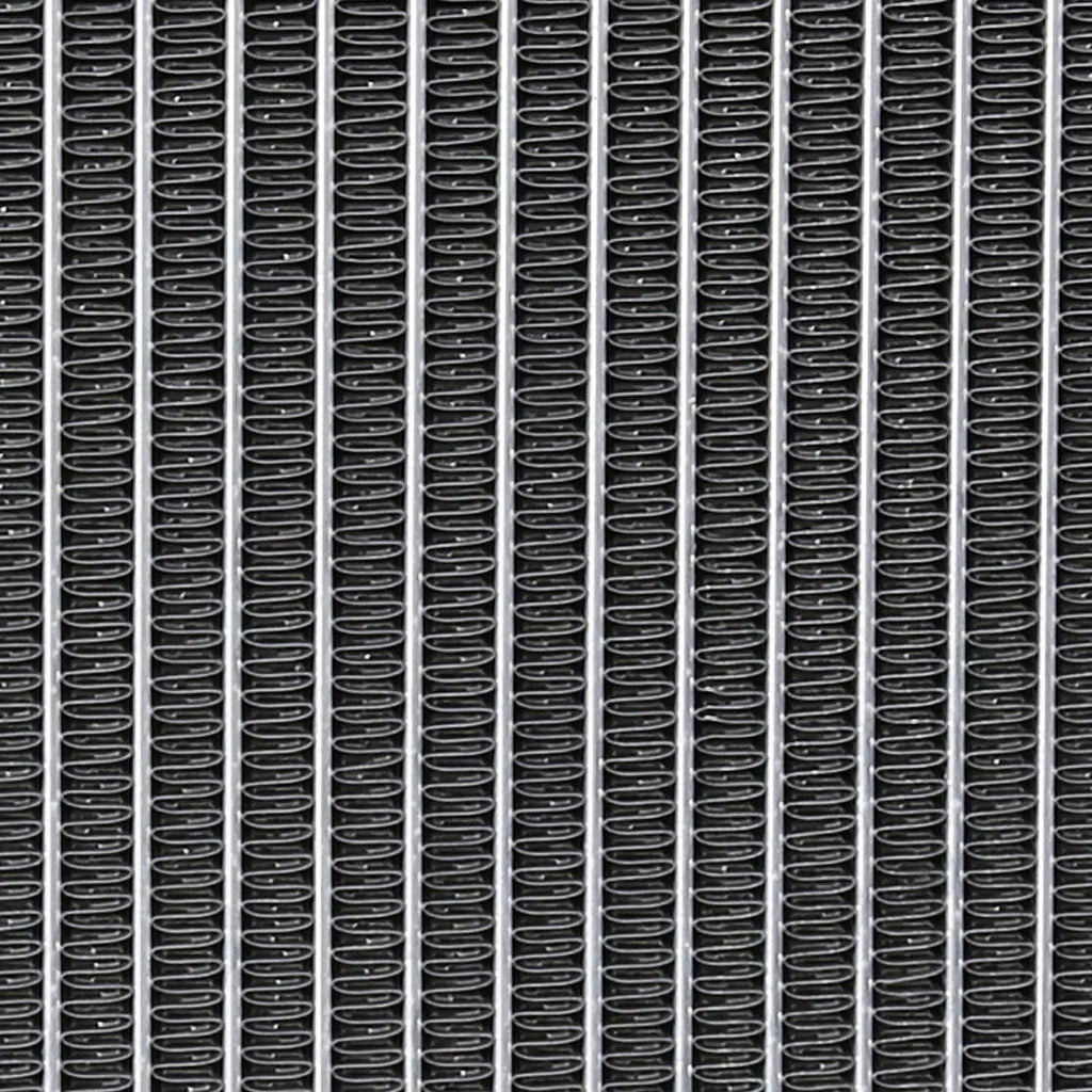 3 Core Manual Transmission 20" Passenger/Right Side Radiator Compatible with Ford Mustang/Falcon V8 1967-1970