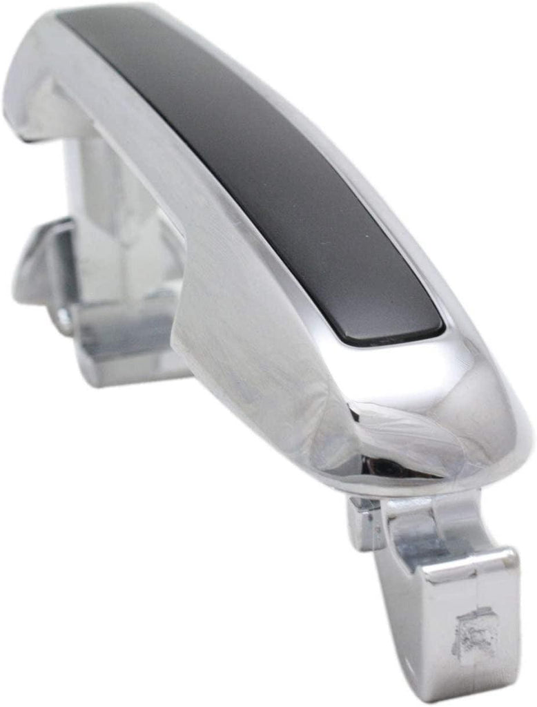 Exterior Door Handle Compatible with HYUNDAI SONATA 2006-2010 Front and Rear Door Handle Right Side Set of 4 outside Chrome Lever