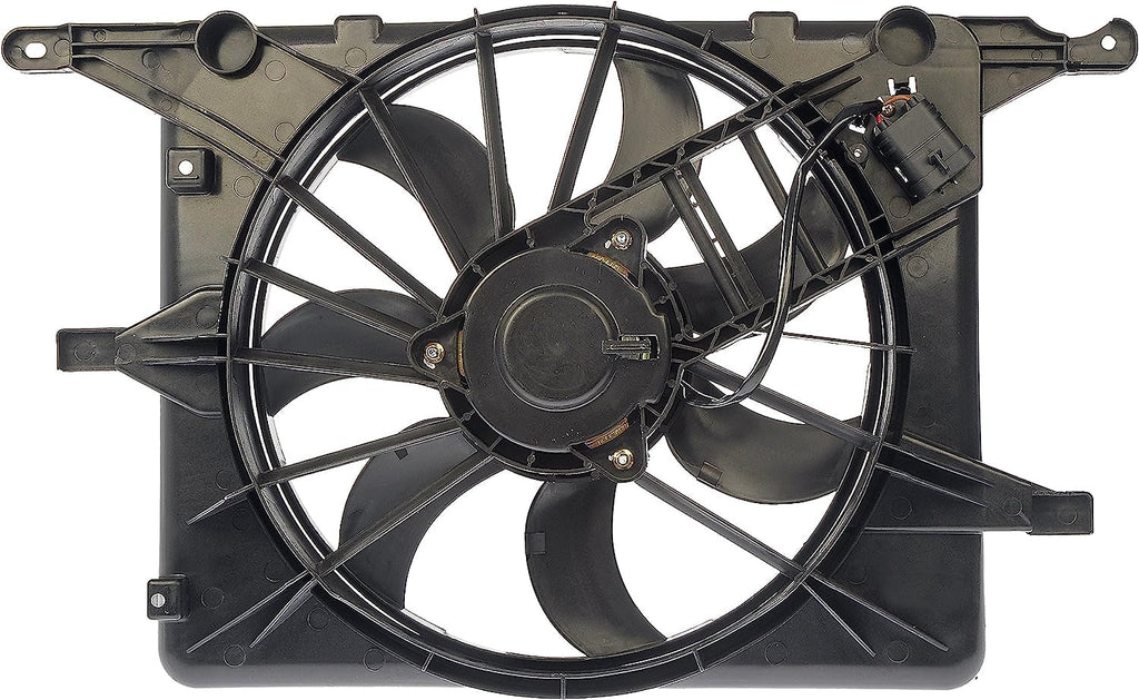 Dorman 620-953 Engine Cooling Fan Assembly Compatible with Select Pontiac / Saturn Models,Black