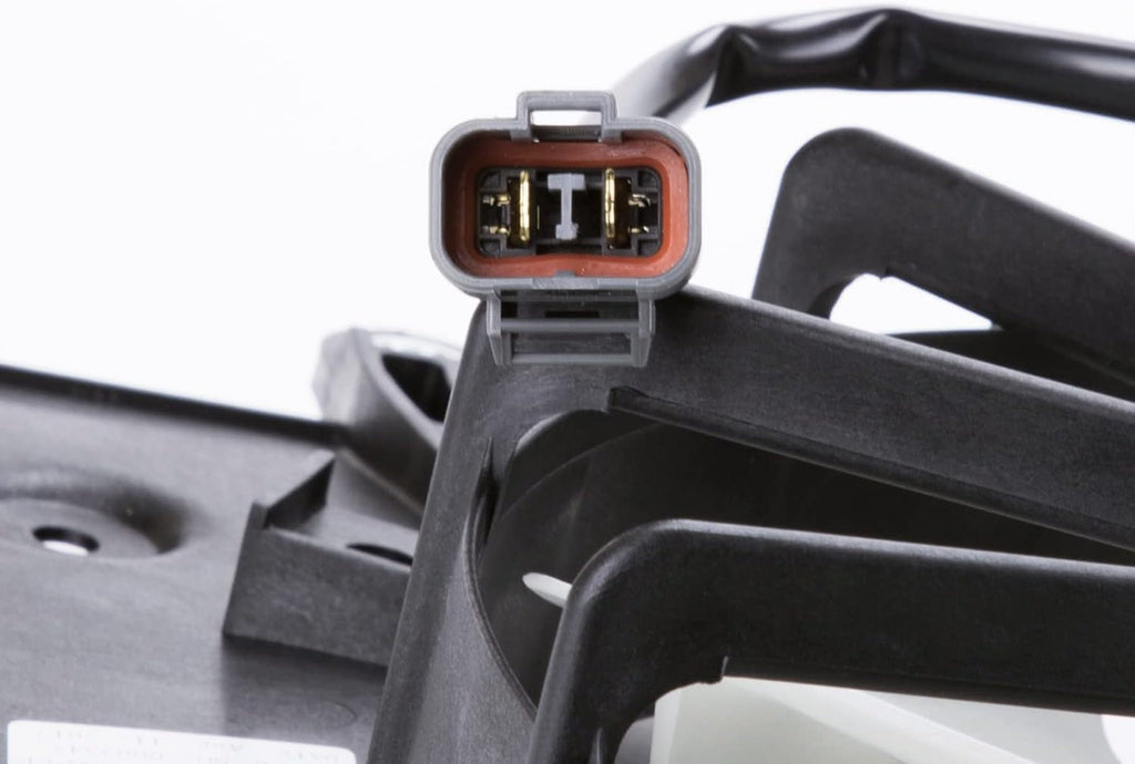 621580 Cooling Fan Assembly Compatible with 2003-2007 Honda Accord , Black