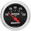 2532 Traditional Chrome Electric Water Temperature Gauge