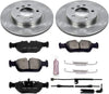 KOE869 Autospecialty Front Replacement Brake Kit-Oe Brake Rotors & Ceramic Brake Pads