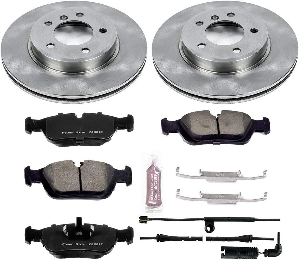KOE869 Autospecialty Front Replacement Brake Kit-Oe Brake Rotors & Ceramic Brake Pads