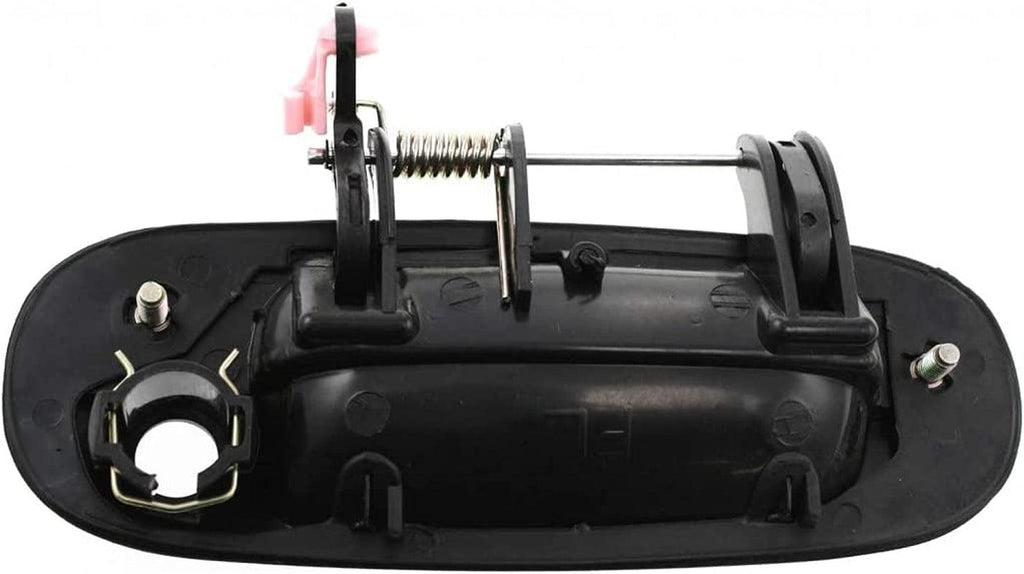 for GMC Envoy XL Exterior Door Handle Front, Driver Side Textured Black (2002-2006) | with Key Hole | Trim: SLT/SLE | GM1310139 | 15291303