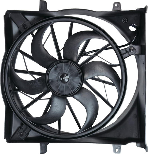 621560 Jeep Liberty Replacement Radiator/Condenser Cooling Fan Assembly