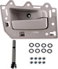 Dorman 82131 Front Passenger Side Interior Door Handle Compatible with Select Jeep Models, Beige; Textured