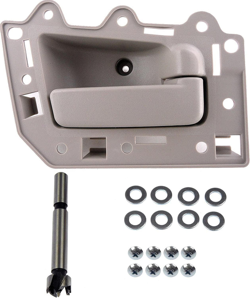 Dorman 82131 Front Passenger Side Interior Door Handle Compatible with Select Jeep Models, Beige; Textured