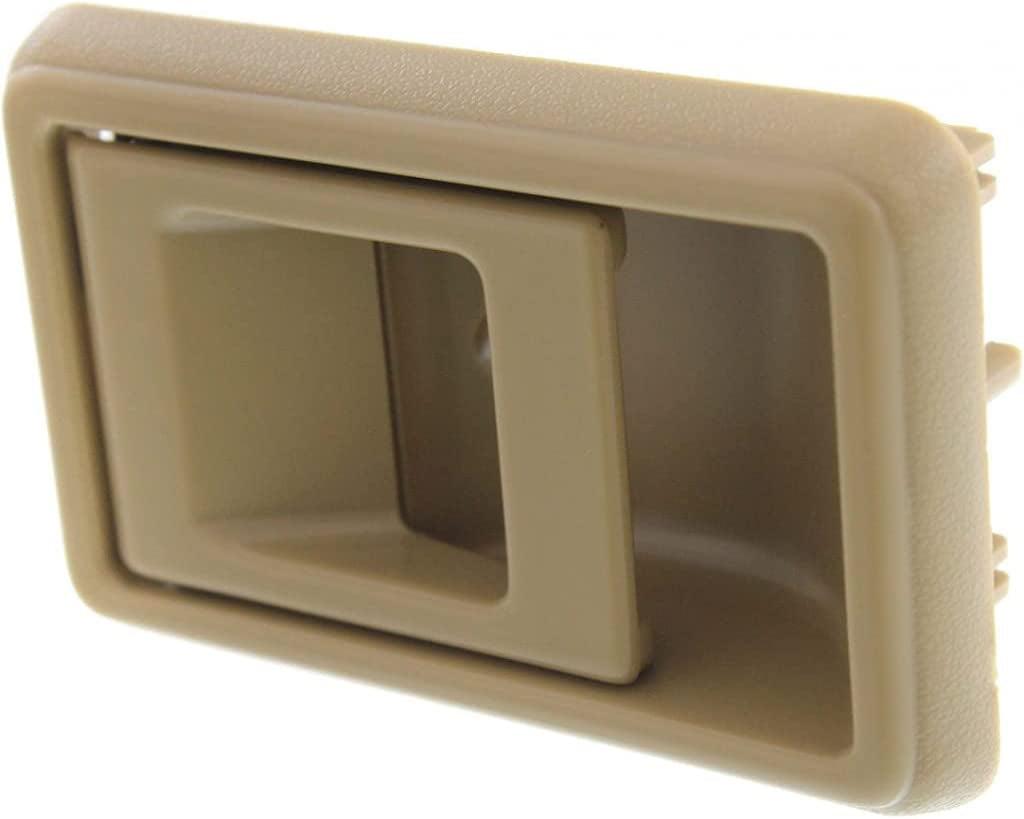 Compatible with Toyota Tacoma Interior Door Handle Front, Driver Side Beige (1995-2000) | Trim:All Submodels | TO1352129 | 6920604010E