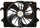 622320 Replacement Cooling Fan Assembly Compatible with Dodge Ram Pickup Black