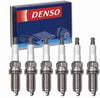 6 Pc DENSO Spark Plugs Compatible with Infiniti FX35 3.5L V6 2004-2008