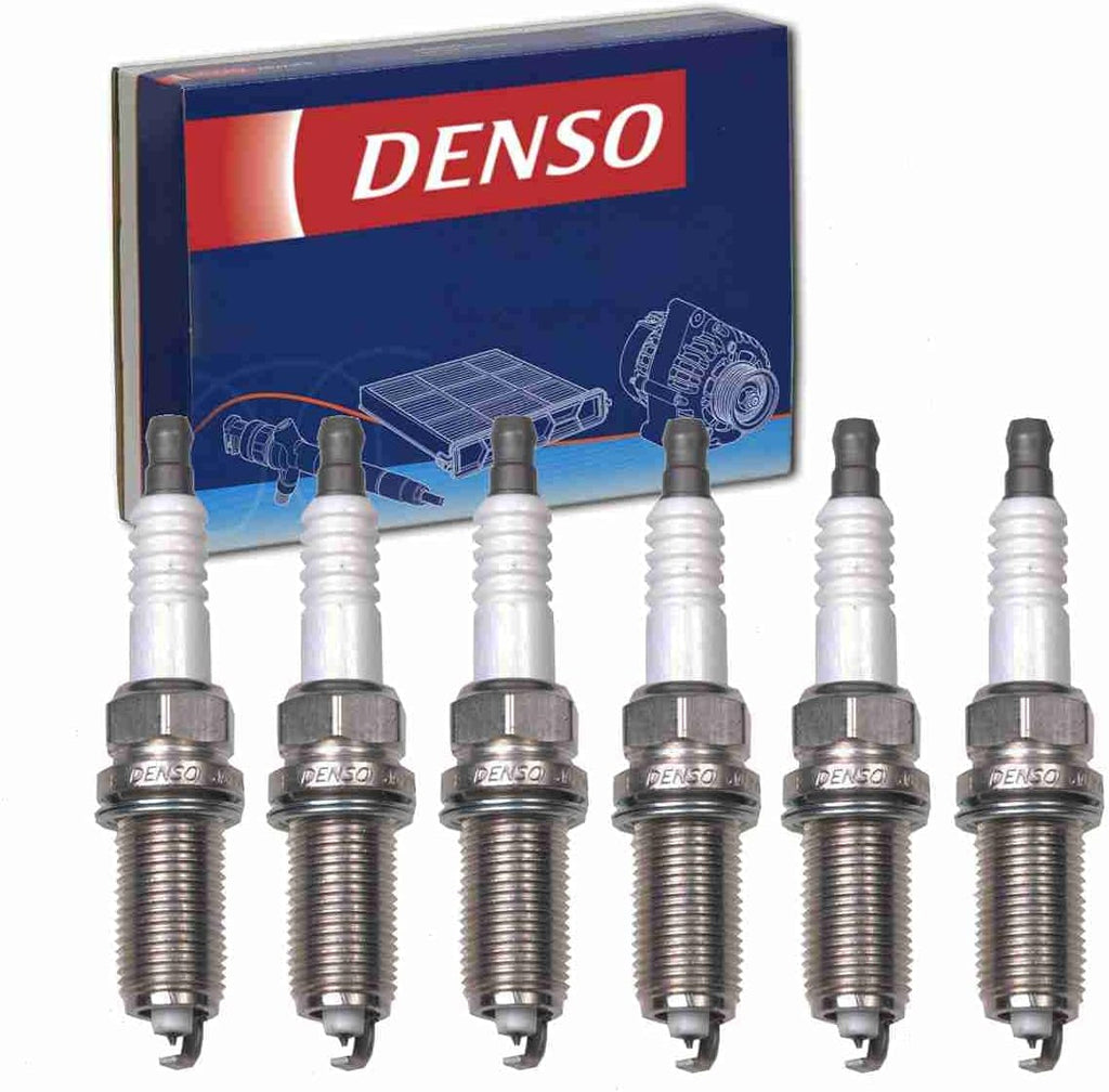 6 Pc DENSO Spark Plugs Compatible with Infiniti FX35 3.5L V6 2004-2008