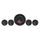 5 PC. GAUGE KIT 3-3/8 in. & 2-1/16 in. ELEC. SPEEDOMETER GT - greatparts