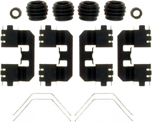 Gold 18K2102X Rear Disc Brake Caliper Hardware Kit with Clips, Springs, Seals, and Bushings