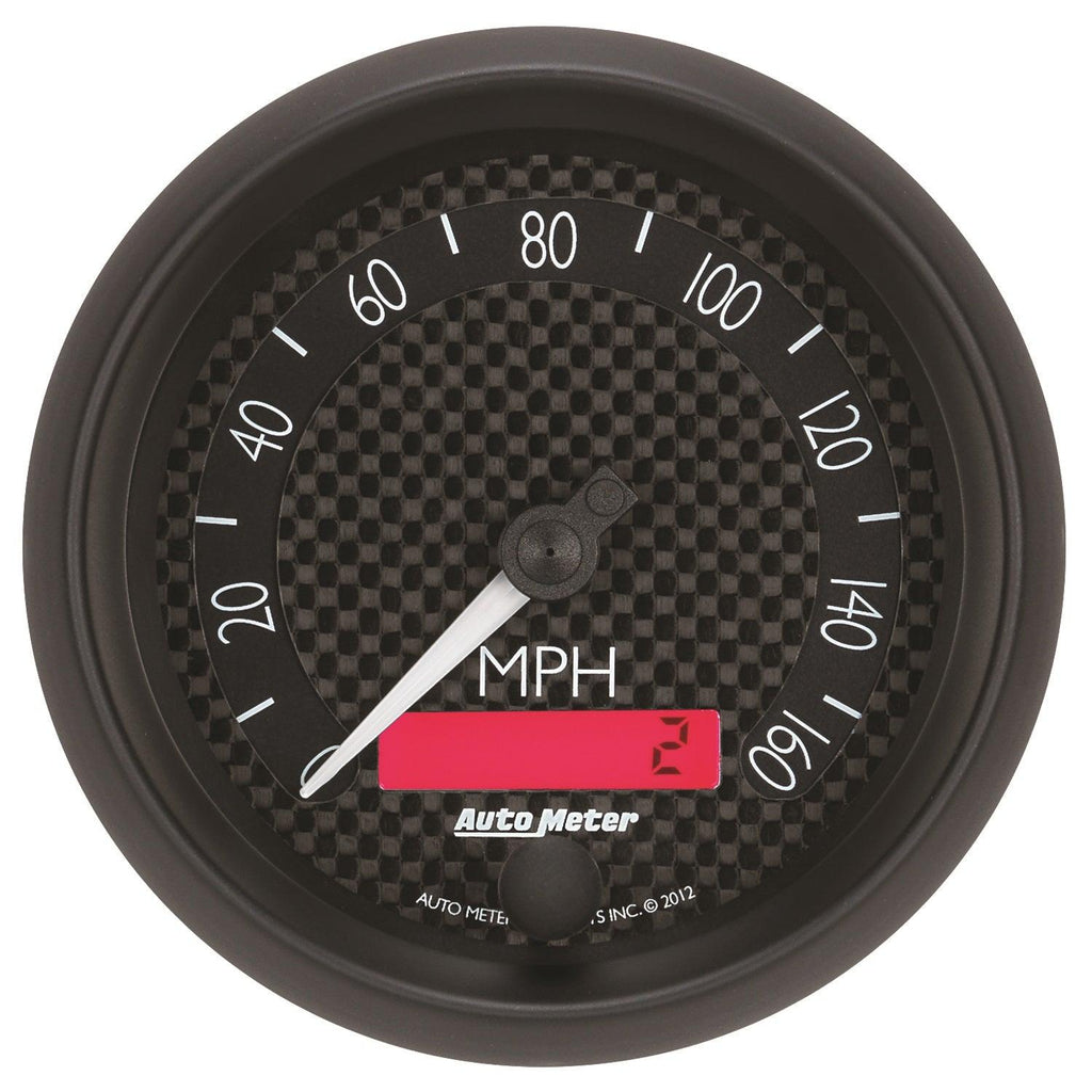 3-3/8 in. SPEEDOMETER 0-160 MPH GT - greatparts