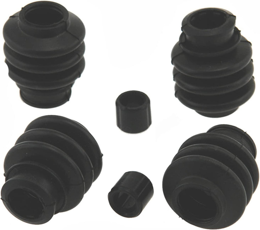 Professional 18K1925 Front Disc Brake Caliper Rubber Bushing Kit with Seals