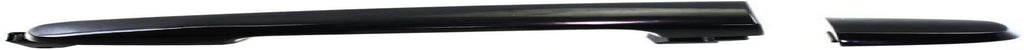 for Toyota Corolla Exterior Door Handle Rear, Driver or Passenger Side Smooth Black (2003-2013) | Trim:All Submodels