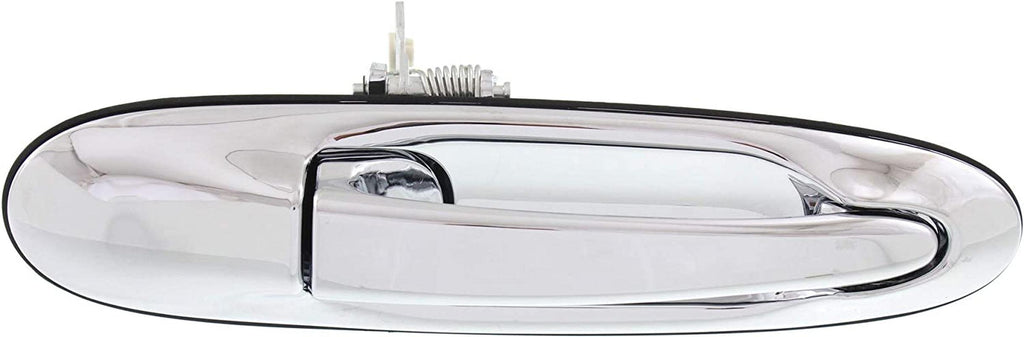Front, Passenger Side Exterior Door Handle Compatible with 1998-2002 Lincoln Town Car