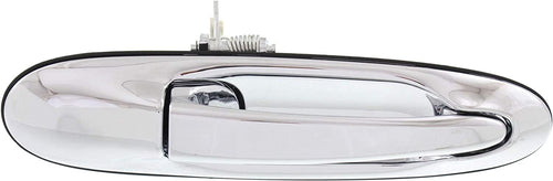 Front, Passenger Side Exterior Door Handle Compatible with 1998-2002 Lincoln Town Car