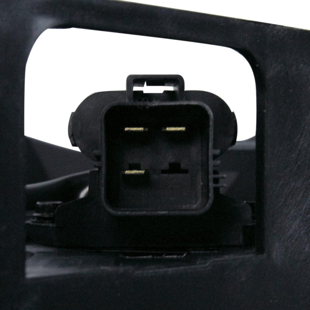 621690 Cooling Fan Assembly Compatible with 2007-2011 Dodge Nitro , Black