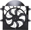 621220 Cooling Fan Assembly Compatible with 2005-2008 Jeep Grand Cherokee , Black