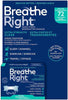 Breathe Right Nasal Strips, Extra Clear for Sensitive Skin, 72 Clear Strips