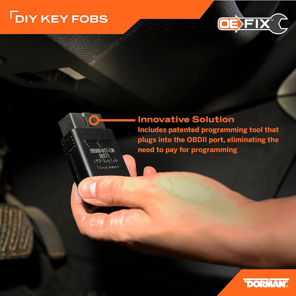 Dorman 13735 Keyless Entry Remote 4 Button Compatible with Select Buick / Chevrolet / Pontiac Models (OE FIX)