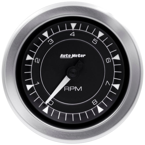 3-3/8 in. TACHOMETER 8K RPM IN-DASH CHRONO - greatparts