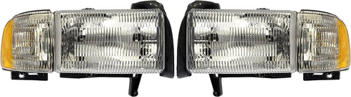 Dorman 1590121 Headlight Assembly Compatible with Select Dodge Models, 2 Pack