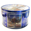 Kelsen Danish Butter Cookies in Decorative Holiday Tin, 80 Ounce (300 Cookies)