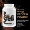 RAW Whey Isolate Protein Powder, Dark Chocolate - 100% Grass-Fed Sports Nutrition Whey Protein Powder for Muscle Growth & Recovery - Low-Fat, Low Carb, Naturally Flavored & Sweetened - 25 Servings