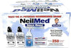 NeilMed Sinus Rinse - 2x8fl oz Bottles Nasamist Saline Spray 75mL - 250 Packets