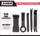 ARES 70223-5-Piece Non-Marring Auto Trim Removal Prybar Set - Remove Trim with Ease - Fasteners, Molding, and Dash Panel Removal Set