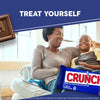 CRUNCH, Bulk 36 Count, Milk Chocolate and Crisped Rice, Full Size Halloween Candy, 1.55 oz Each