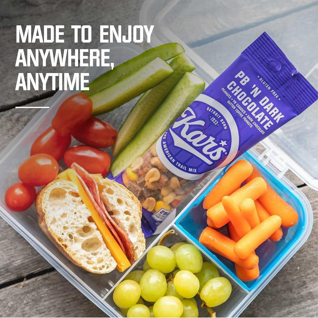 Kar’s Nuts Original Sweet ‘N Salty Trail Mix, 2 oz Individual Packs – Bulk Pack of 24, Gluten-Free Snacks