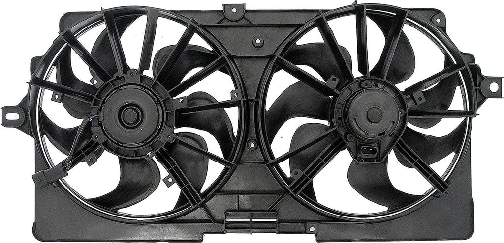 Dorman 620-628 Engine Cooling Fan Assembly Compatible with Select Buick / Pontiac Models, Black