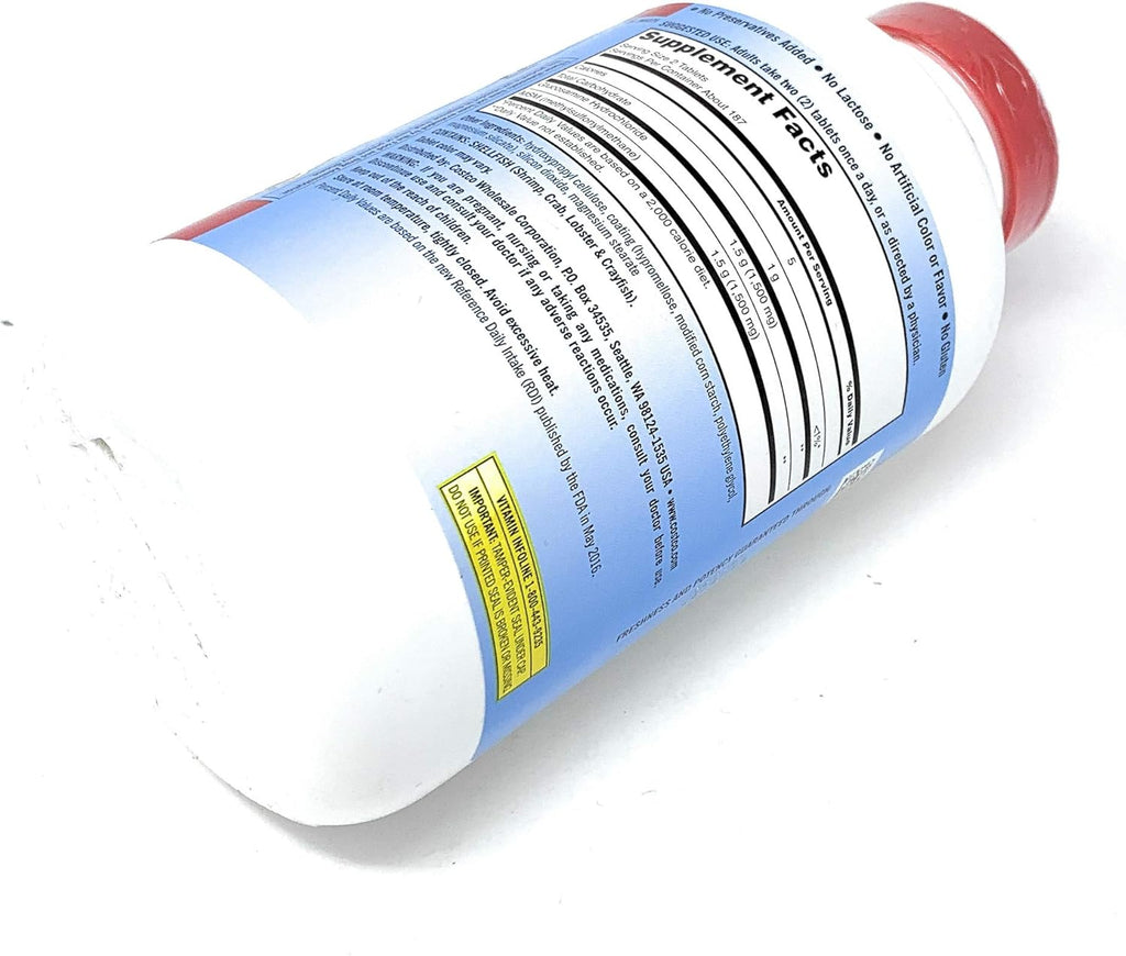 Kirkland Signature Extra Strength Glucosamine HCI 1500mg, With MSM 1500 mg, 375-Count Tablets