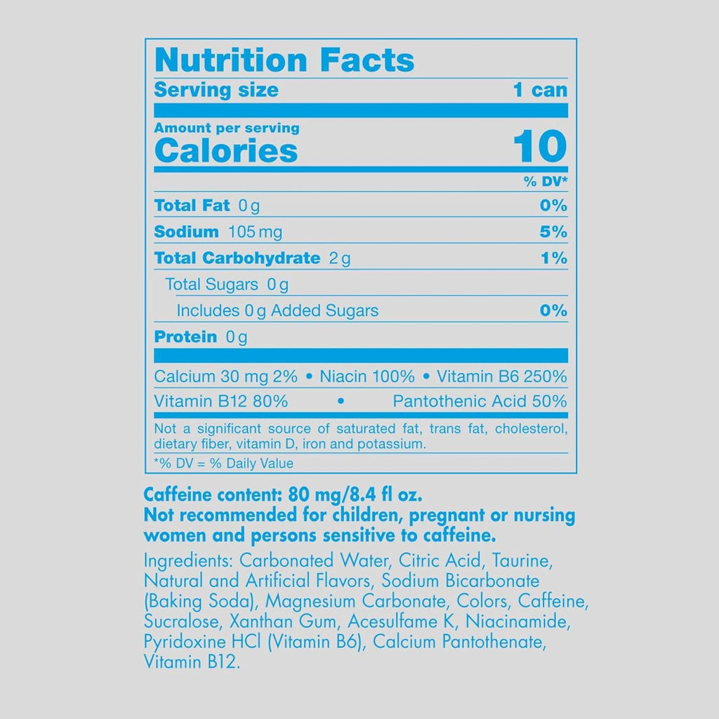 Red Bull Sugar Free, 8.4-Ounce Cans 2 pack of 12 (total count 24)