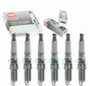 6 Pc NGK V-Power Spark Plugs Compatible with Ford Mustang 3.8L 3.9L V6 1998-2004